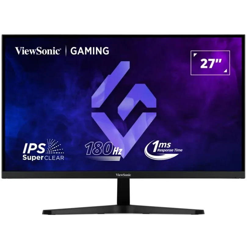 VIEWSONIC Monitor LED ViewSonic Gaming VX27G1-HD, 27 inch, Full HD IPS, 1 ms, 180 Hz, HDMI, DisplayPort, Negru