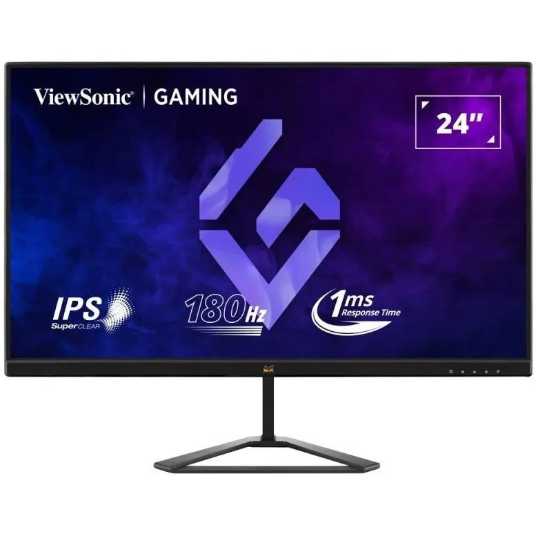 VIEWSONIC Monitor LED ViewSonic VX24G1-HD, 24 inch, 1 ms, 180Hz, Full HD, HDMI, DisplayPort, Negru