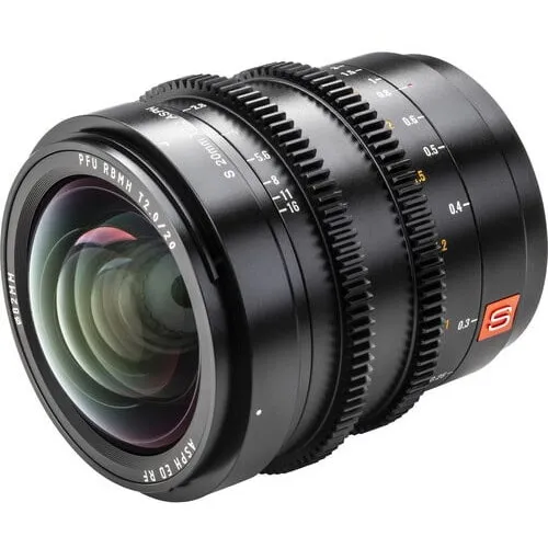 Viltrox Obiectiv manual Viltrox 20mm T2.0 Cinematic MF Wide pentru Sony NEX E-Mount
