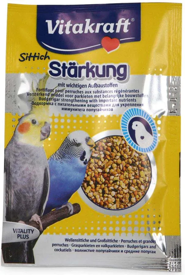 VITAKRAFT Vitamine pentru nimfe şi peruşi, pentru tonus 30g