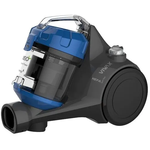 VIVAX Aspirator fara sac Vivax VCC-700B NEO, 700W, filtru HEPA 12, Albastru