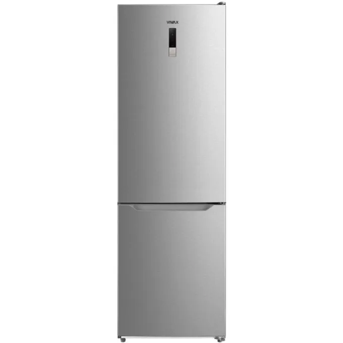 VIVAX Combina frigorifica VIVAX CF-310EDNF X, 310L, Clasa E, H 188cm, Inox