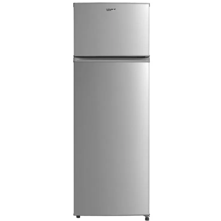VIVAX Frigider cu doua usi VIVAX DD-235E X, 235L, Clasa E, H 160 cm, Inox