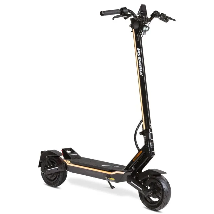 VIVAX Trotineta electrica MS Energy Flare, Motor 600W, Anvelope anti-perforare, Suspensie dubla frontal si spate, Sistem inteligent BMS, Autonomie de pana la 60 km, Negru