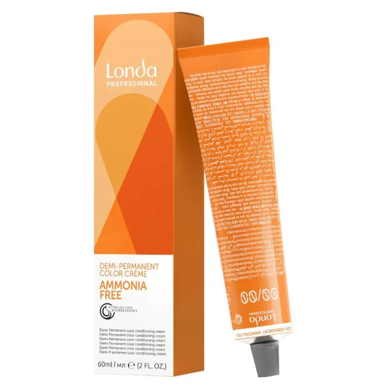 Vopsea de Par Demi Permanenta Londa Professional Londacolor, 8/81 Blond Deschis Perlat Cenusiu, 60 ml