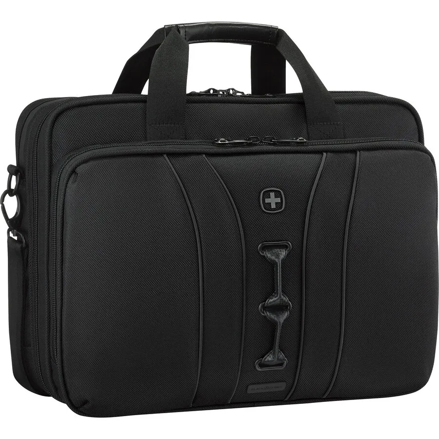 Wenger Geanta pentru notebook Wenger Legacy Black Series de 16, 40,6 cm, Negru