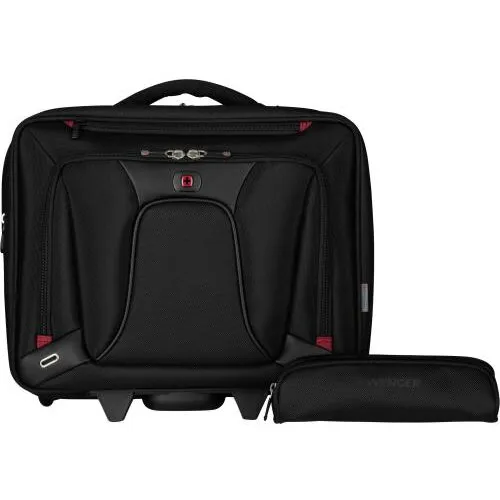 Wenger Troler Laptop Wenger Transfer, pentru laptop 16, 20L, extensibil, buzunar tableta, Negru