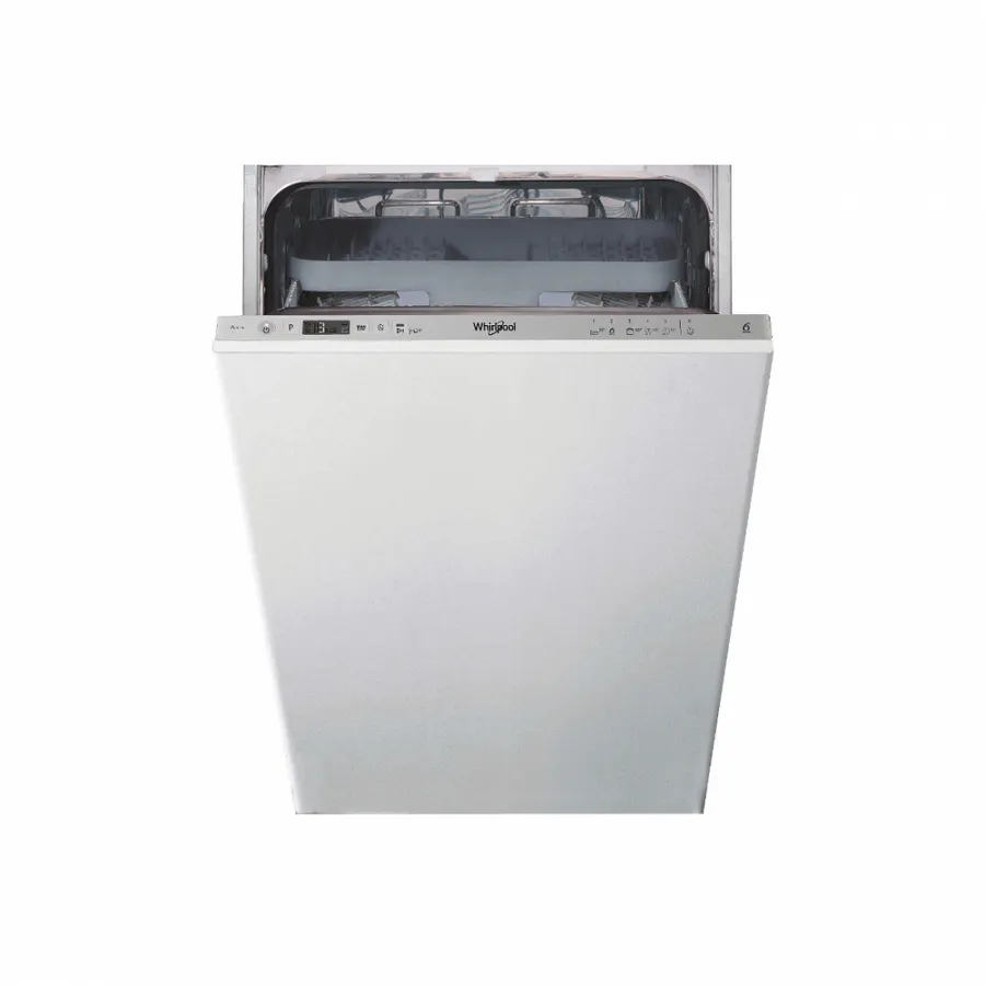 Whirlpool Masina de spalat vase incorporabila Whirlpool WSIC3M27C, 10 seturi, 6 programe, Clasa E, 45 cm, Alb