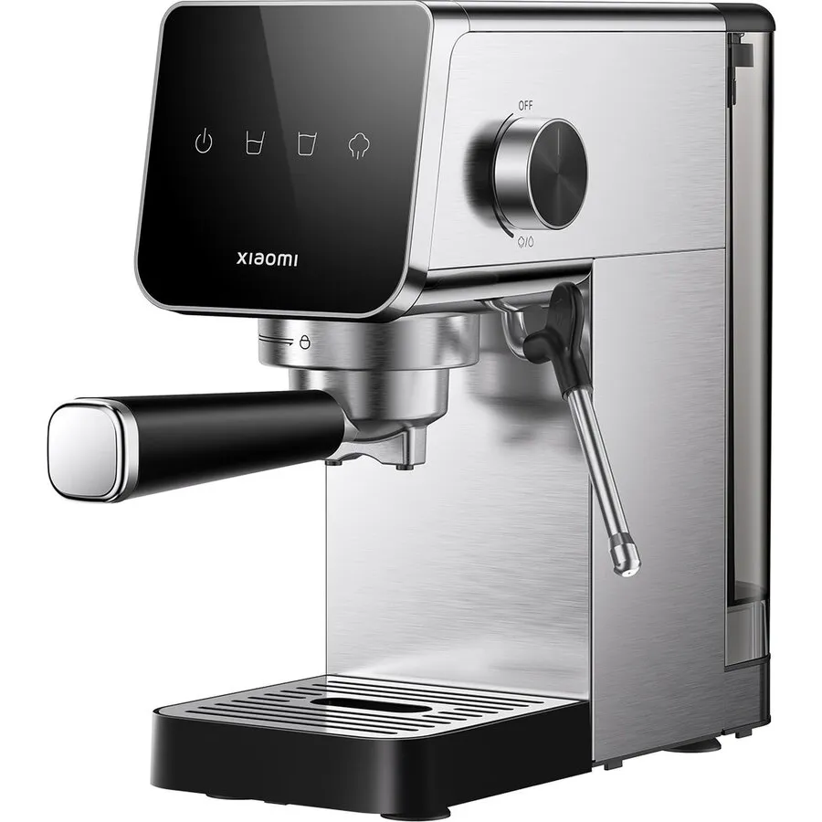 Xiaomi Espressor Semi-Automat Xiaomi BHR9798EU, 1350 W, 20 bar, Rezervor 0.9 l Negru-Inox