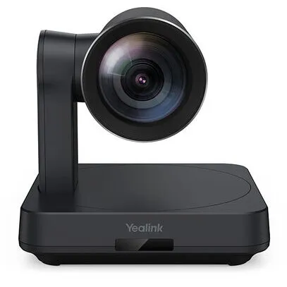 YEALINK Camera video videoconferinte Yealink 1206662,  UVC84, 4K, 12xUSB, PTZ, UVC84 BLK, pentru incaperi medii si mari, Negru