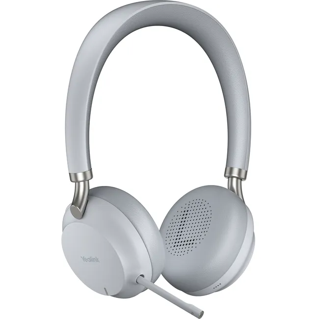 YEALINK Yealink BH72 Casti Prin cablu & Wireless Banda de fixare pe cap Apeluri/Muzica USB Tip-A Bluetooth Stand de incarcare Gri deschis (1208615)