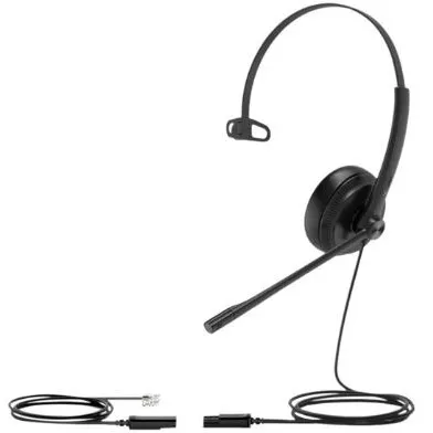 YEALINK Yealink YHS34 Casti Prin cablu Banda de fixare pe cap Birou/Call center Negru (1308022)