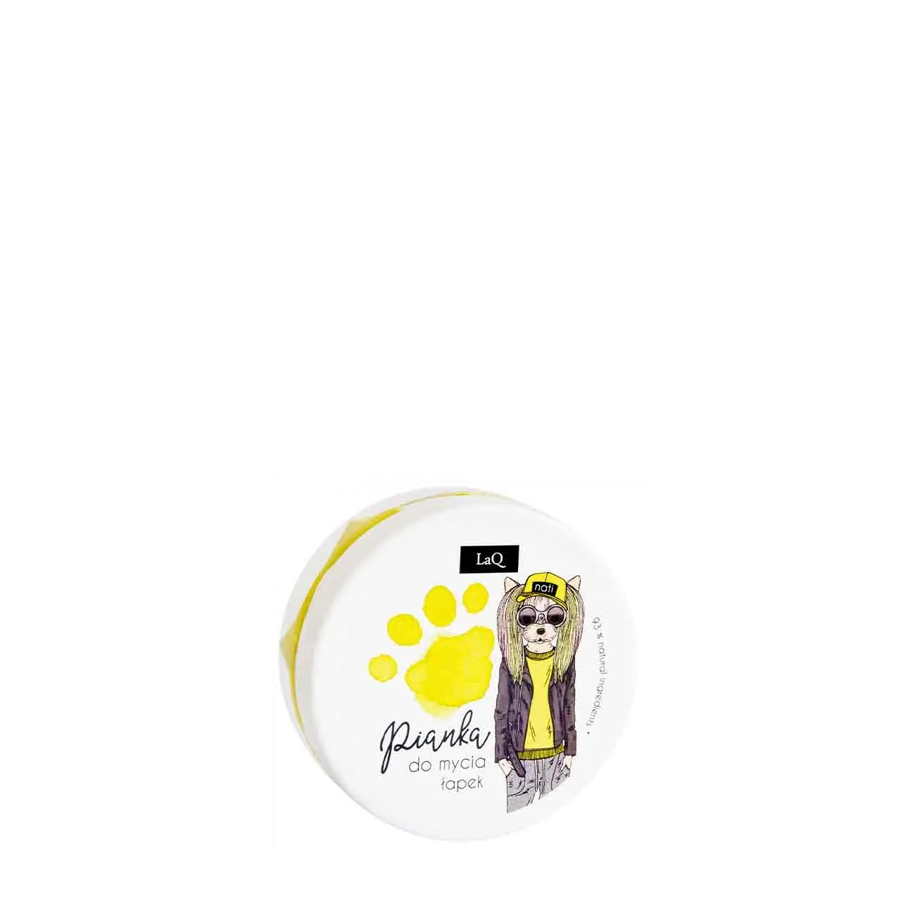 Yellow natural cleaning foam for children 20 gr