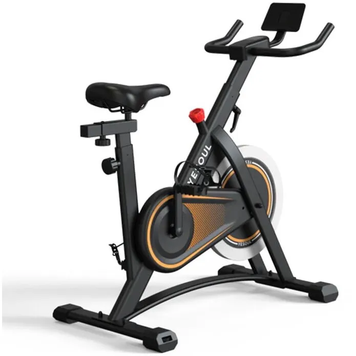 YESOUL Bicicleta spinning Yesoul A1, volanta aluminiu, Negru
