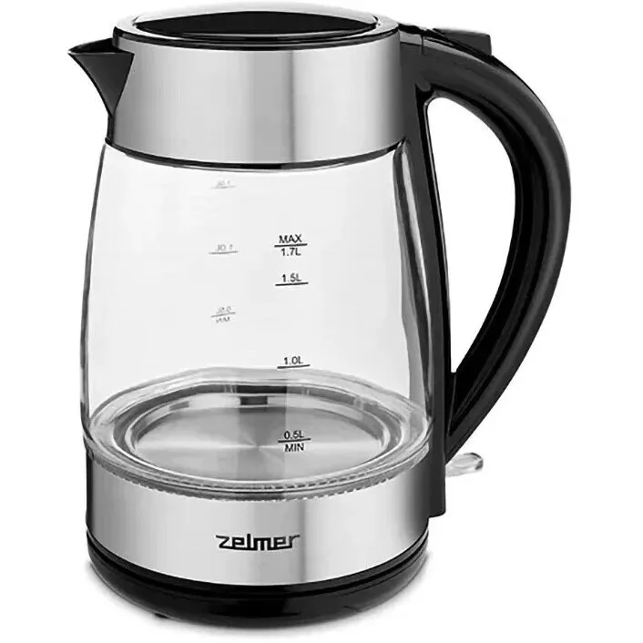 ZELMER Fierbator de apa Zelmer ZCK8011, capacitate 1.7 L, 2200W, oprire automata, sticla